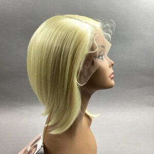 Myranda Wig #613 Platinum Blonde Straight Melted Hairline Synthetic Lace Front